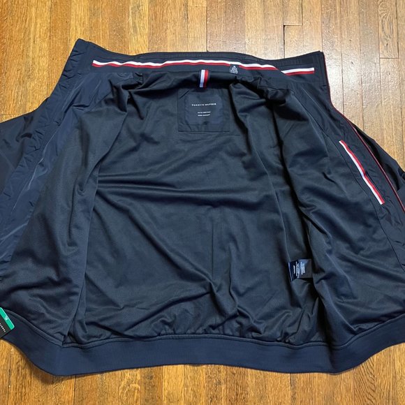 Tommy Hilfiger Men's Bomber Jacket - Navy - Picture 5 of 9